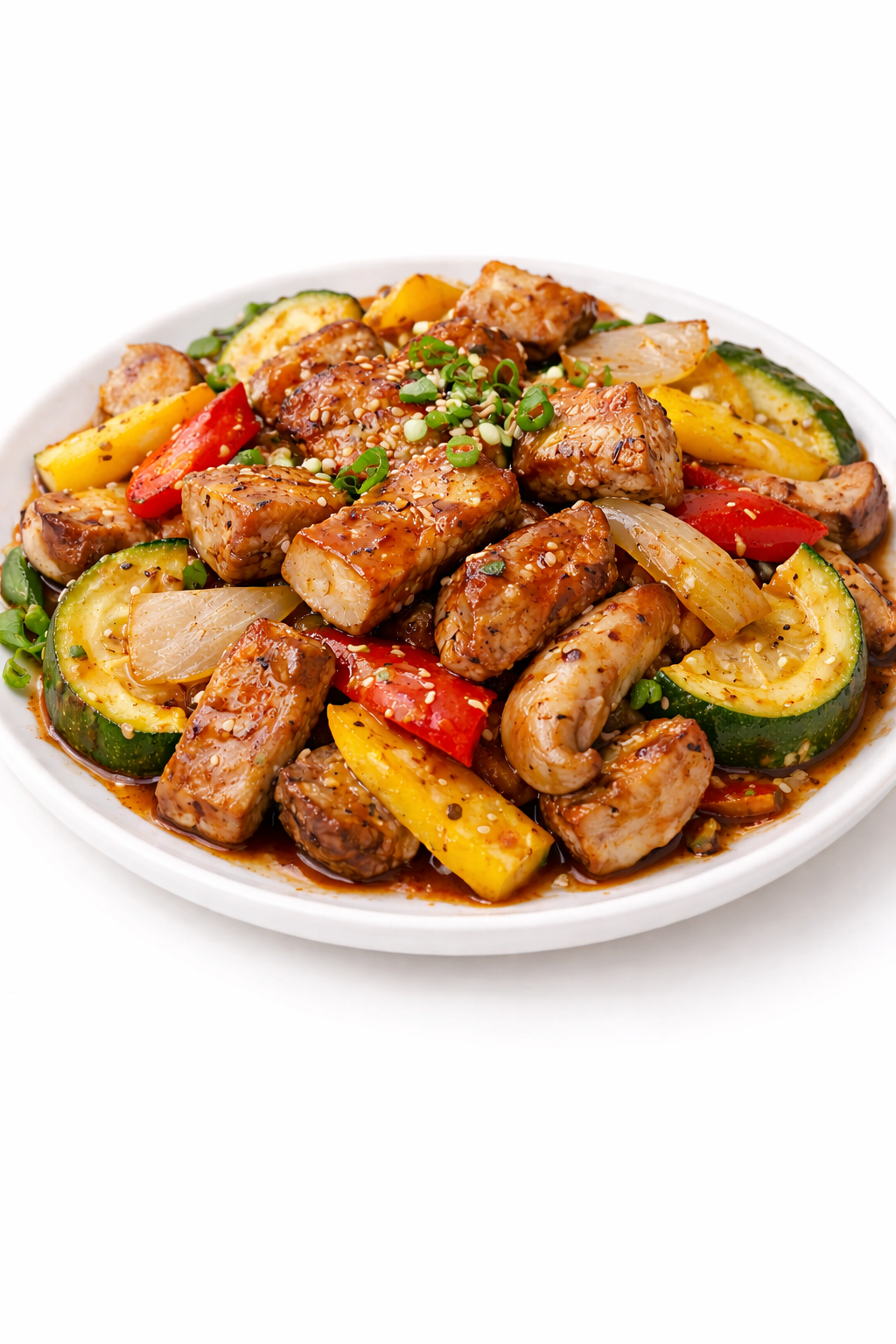 쌈장 삼겹살 채소구이